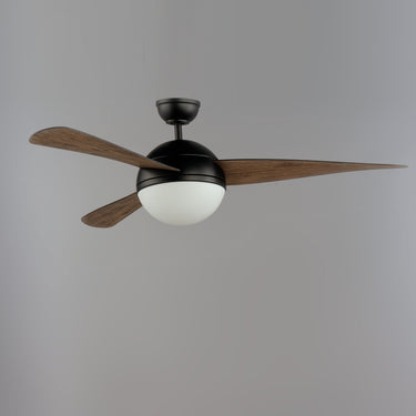 Maxim Lighting Cupola 52" Bronze Fan 2-Light LED Walnut Blades Oil Rubbed Bronze