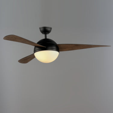 Maxim Lighting Cupola 52" Bronze Fan 2-Light LED Walnut Blades Oil Rubbed Bronze