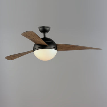 Maxim Lighting Cupola 52" Bronze Fan 2-Light LED Walnut Blades Oil Rubbed Bronze