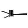 Maxim Lighting Tanker 52" 3-Blade Hugger Fan w LED Light Kit Black