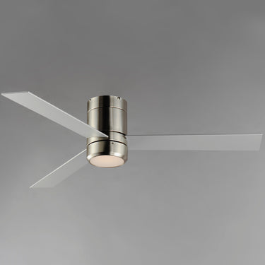Maxim Lighting Tanker 52" 3-Blade Hugger Fan w LED Light Kit Satin Nickel