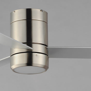 Maxim Lighting Tanker 52" 3-Blade Hugger Fan w LED Light Kit Satin Nickel