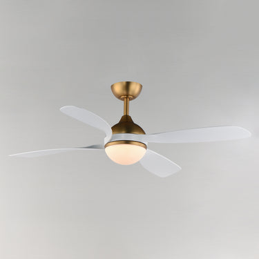 Maxim Lighting Bola 52" Indoor Fan w LED Light Kit Natural Aged Brass