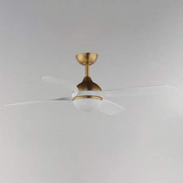 Maxim Lighting Bola 52" Indoor Fan w LED Light Kit Natural Aged Brass