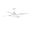 Maxim Lighting Bola 52" Indoor Fan w LED Light Kit White