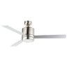 Maxim Lighting Tanker 52" Nickel Outdoor E-Star LED Fan Satin Nickel