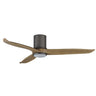 Maxim Lighting Woodwind 52" Solid Wood Blade Hugger Fan w LED Charcoal Bronze
