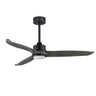 Maxim Lighting Woodwind 52" Solid Wood Blade Fan w LED Light Kit Black