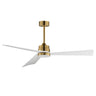 Maxim Lighting Vortex 60" Indoor Fan with LED Light Kit Natural Aged Brass