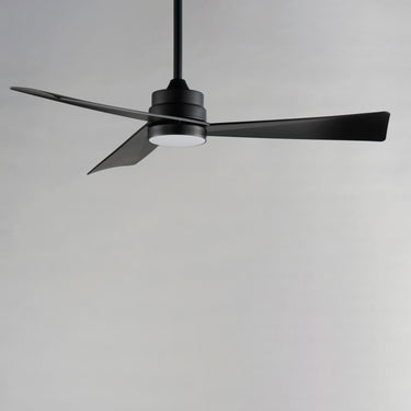 Maxim Lighting Vortex 52" Outdoor Fan with LED Light Kit Black