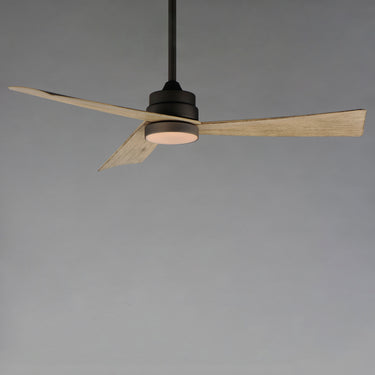 Maxim Lighting Vortex 52" Outdoor Fan with LED Light Kit Charcoal Bronze