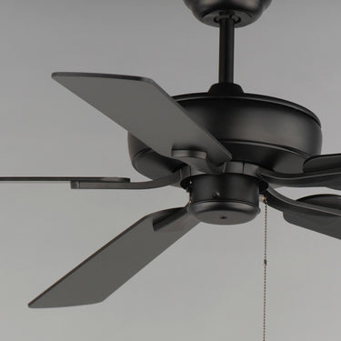 Maxim Lighting 52" Super-Max Ceiling Fan Black Black
