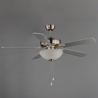 Maxim Lighting Super-Max 52" Ceiling Fan with 2-Light Kit Satin Nickel