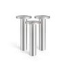 Luci Table 3-Pack by Pablo – Satin Aluminum