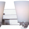 Maxim Lighting Conical 4-Light Bath Vanity Satin Nickel