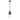 Maxim Lighting Carpenter 6.5" Mini Pendant Walnut/Black