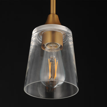 Maxim Lighting Hudson Mini Pendant Natural Aged Brass