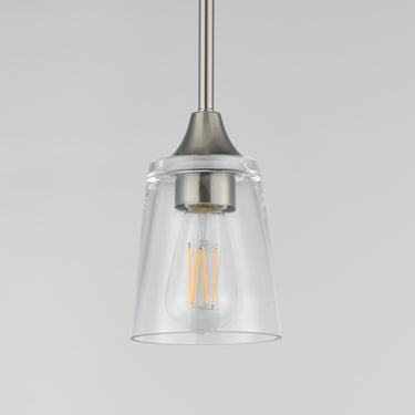 Maxim Lighting Hudson Mini Pendant Satin Nickel