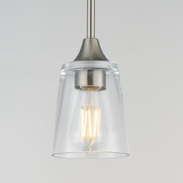 Maxim Lighting Hudson Mini Pendant Satin Nickel