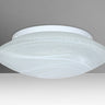 Sola 12 in Marble glass, straight-on | Besa Lighting – Besa photographs the Sola 16; the Sola 12 is the same design in a smaller size