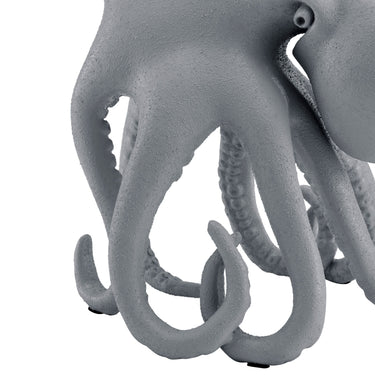 Finesse Decor Sugvar the Octopus Frosted Light Gray