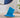 Finesse Decor Pop Art Décor, Metallic Blue 