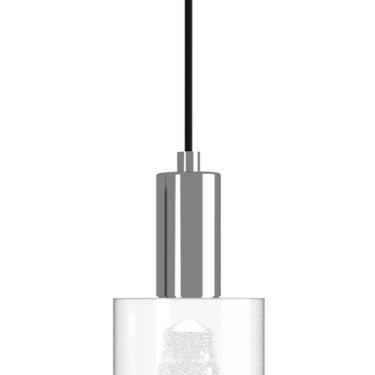 Polished Chrome Dimmable A-Lamp LED Pendant Light for Kitchens and Dining Areas