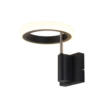 Aerial Hardwired LED Wall Sconce 9" Antique Nickel