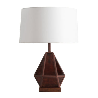 Nova of California Artifact Natural Mica Table Lamp Night Light 22 Gunmetal Charcoal Gray