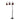Nova of California Trina Table Lamp 30 Pecan Wood Brushed Nickel