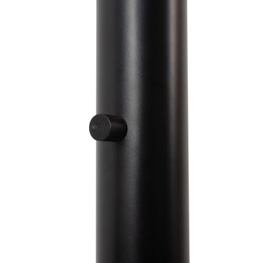 Nova of California Amarillo 3 Light Arc Floor Lamp Matte Black