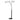 Nova of California Amarillo 3 Light Arc Floor Lamp Matte Black