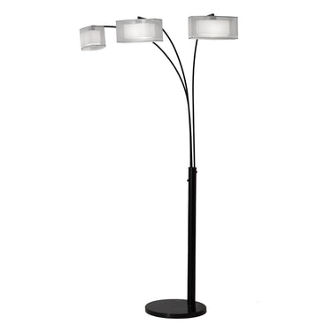 Nova Amarillo 3-Light Arc Floor Lamp, photo 5