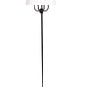 House of Troy Alpine 4 light cluster black/supreme silver hammered accent floor lamp