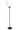 House of Troy Alpine 4 light cluster black/supreme silver hammered accent floor lamp