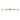Image of natural brass five light ADA bathroom vanity light. 
