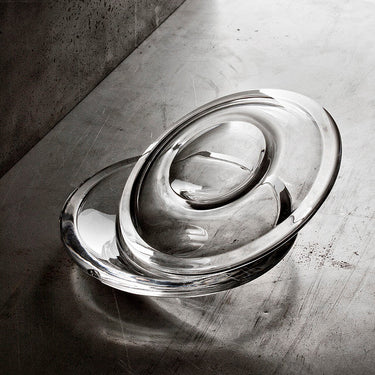 Discus caviar server by Andrea Ruggiero for Arnolfo di Cambio – view 3