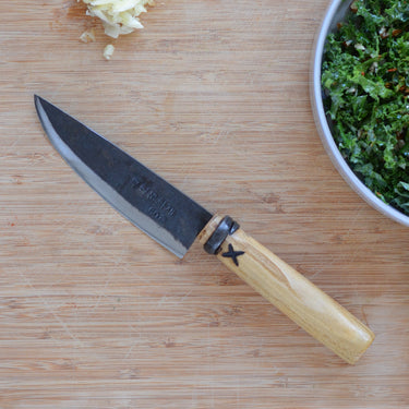 Small Kitchen Knife by Master Shin’s Anvil – detail 2