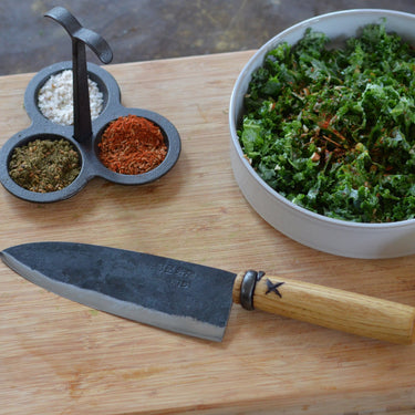 All-Purpose Kitchen Knife by Master Shin’s Anvil – detail 3