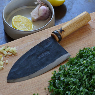 Heavy Chef's Knife by Master Shin’s Anvil – detail 2
