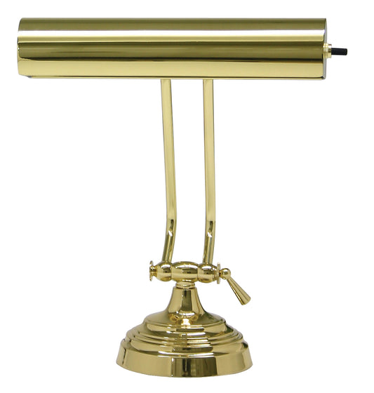 House of Troy Advent 10" Polished Brass Piano/Desk Lamp AP10-21-61