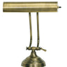 House of Troy Advent 10" Antique Brass Piano and Desk Lamps