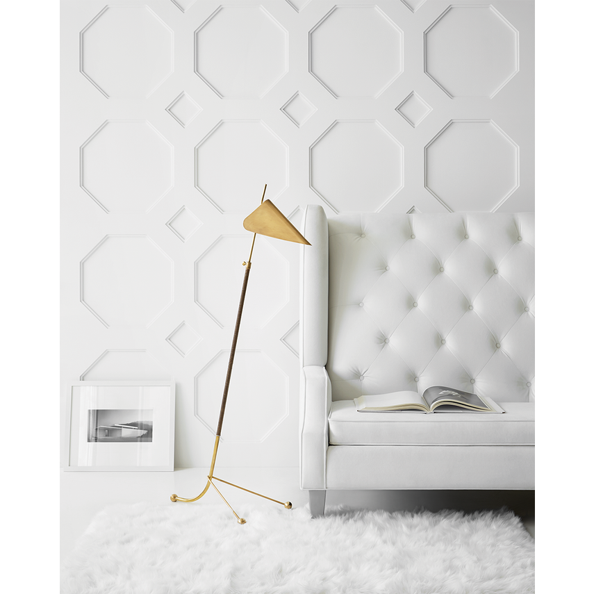 Moresby Floor Lamp | Visual Comfort Modern
