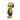 Finesse Decor Astronaut Sculpture Black & Gold Small
