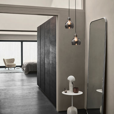 &Tradition Mega Bulb SR2 Pendant Light Silver Lustre