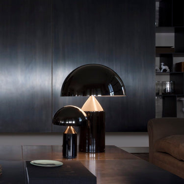 Atollo Metal Table Lamp by Oluce