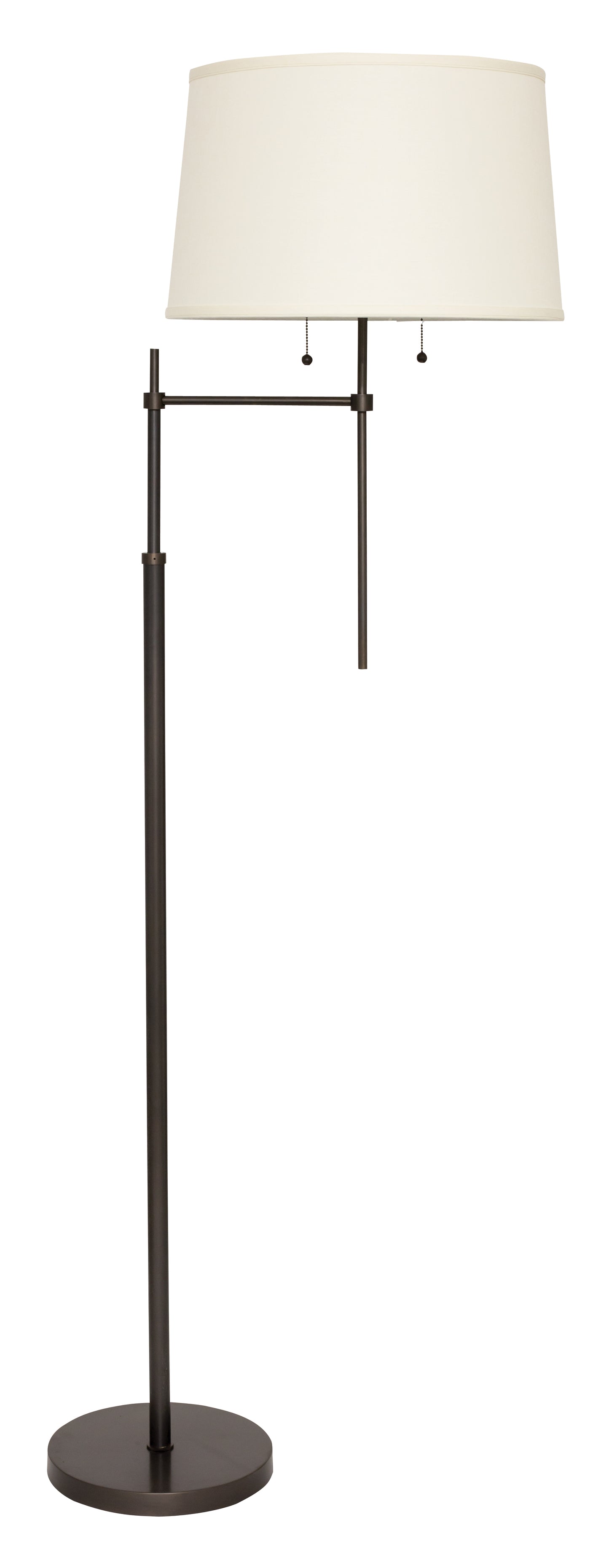 House of Troy Averill Adjustable Floor Lamp with Offset Arm in Oil Rubbed Bronze AV101-OB