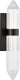 Langston Large Fluted Crystal Sconce - angle