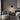 ET2 Abyss cone pendant in Black and Matte White, lifestyle view 4