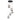 Afmean 17" Black and Brass Mid-Century Modern Chandelier (5 Lights)